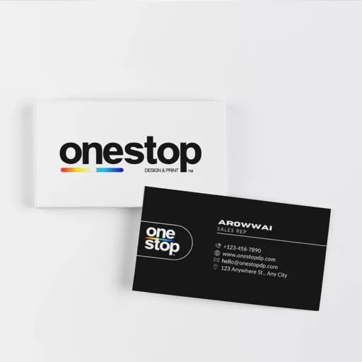 Custom Business Cards Tampa | Premium Card Printing – OneStop