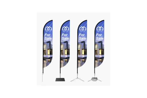 Custom Feather Convex Flags — Versatile & Wind-Friendly Advertising