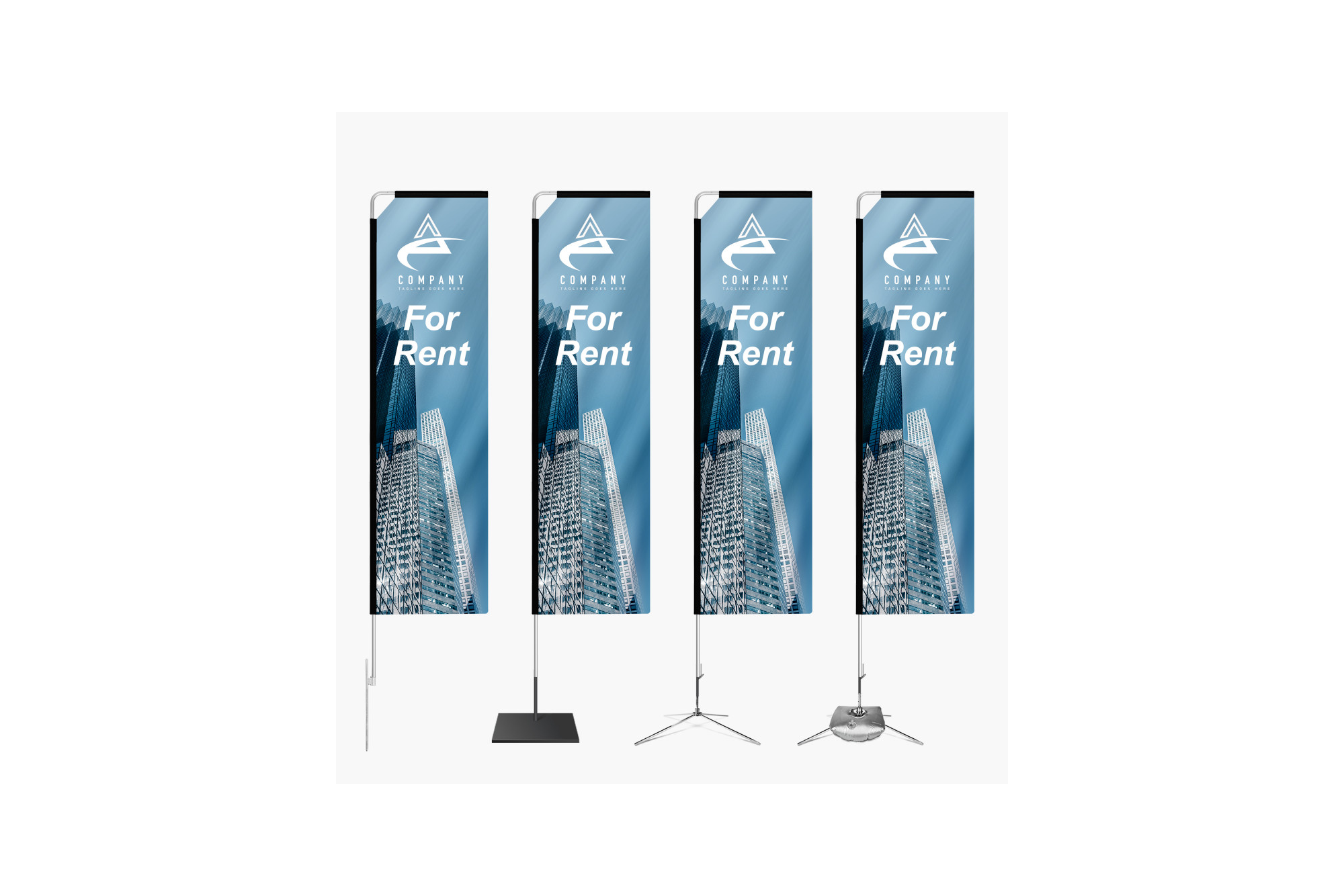 Rectangle Flag Custom Rectangle Flags — Bold & Versatile Outdoor Signage