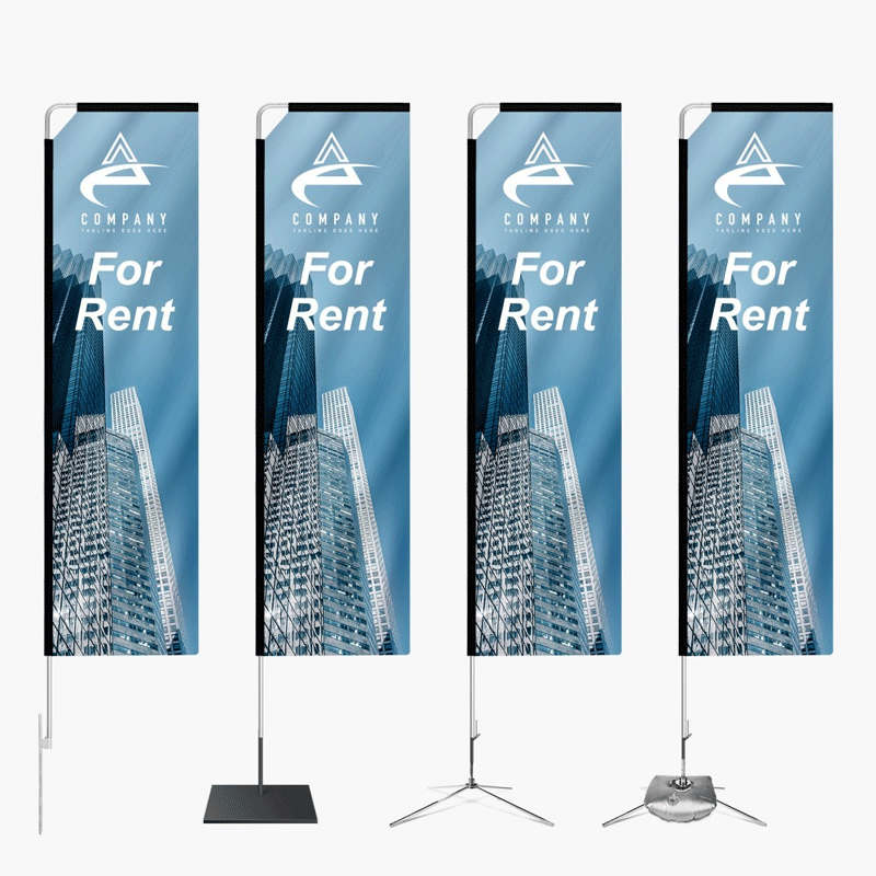 Rectangle Flag Custom Rectangle Flags — Bold & Versatile Outdoor Signage