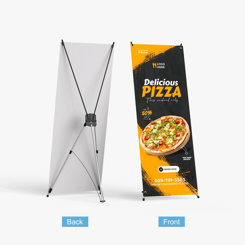 X-Stand Banner Custom X-Stand Banners Tampa | Portable & Affordable Displays