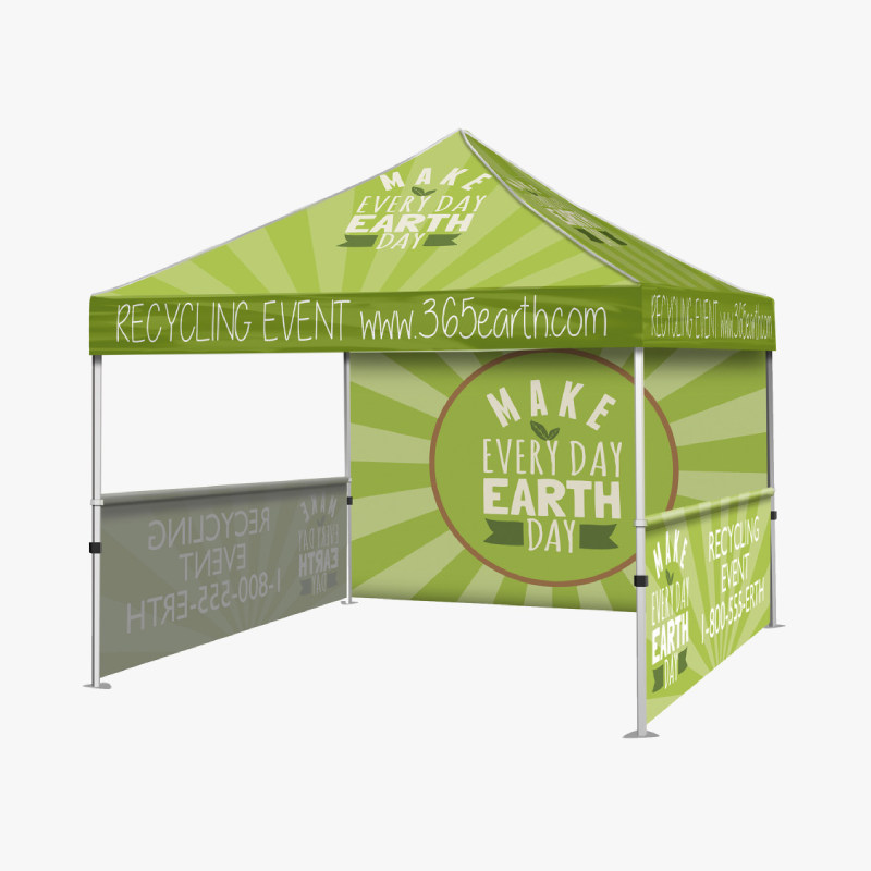 10'x10' Custom Printed Canopy Tent – Full Color Event & Trade Show Display