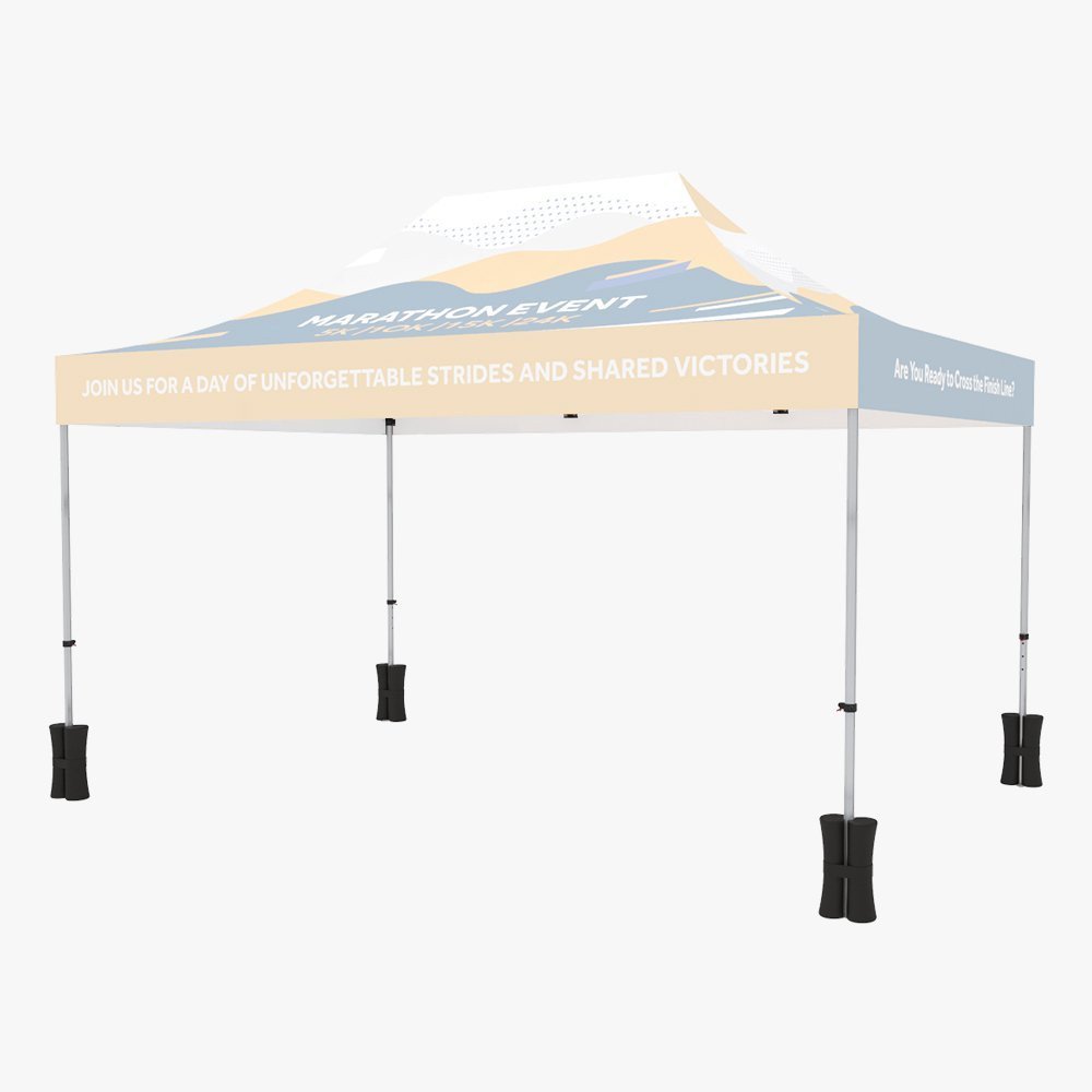 Outdoor promotional tent in Tampa