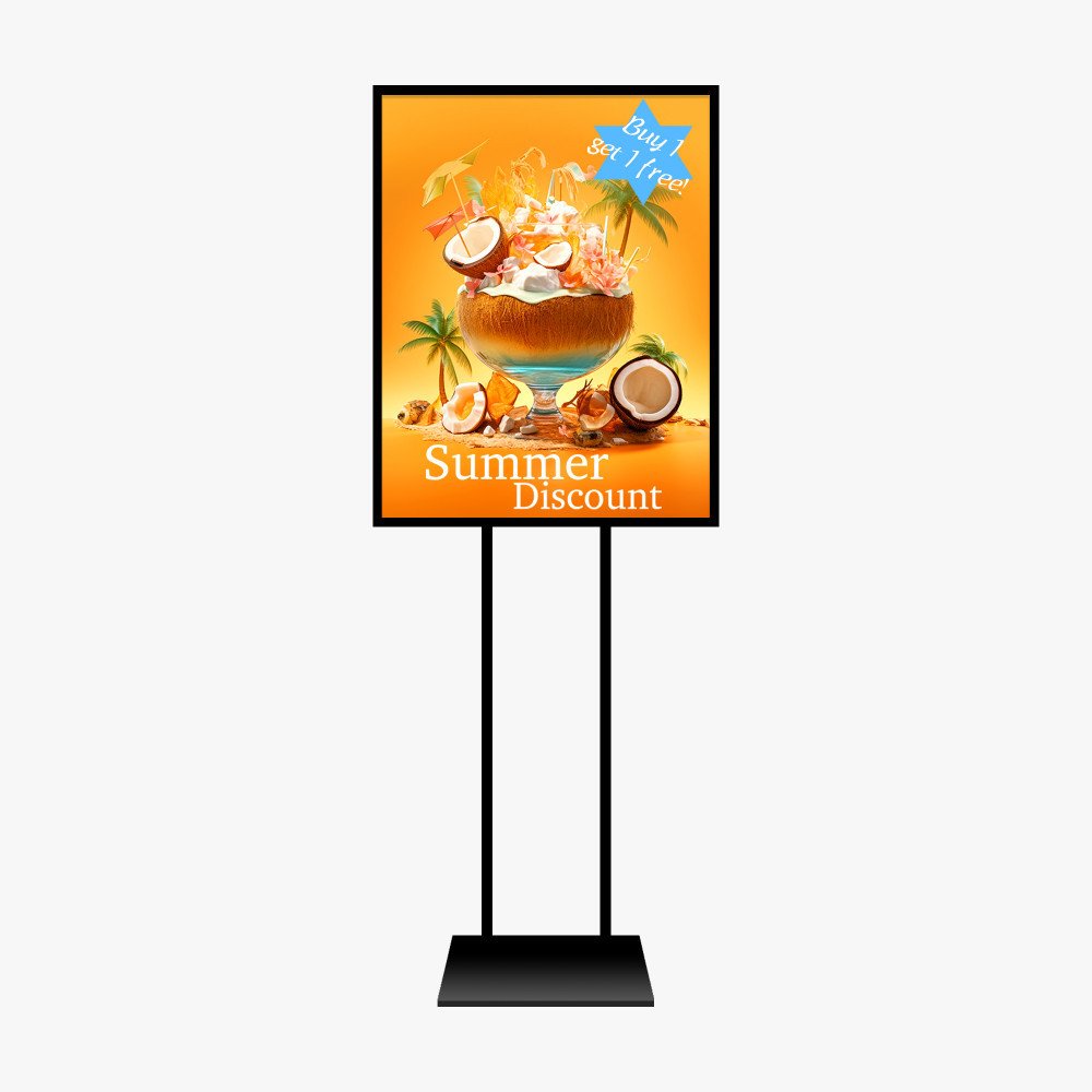 Double sided PVC sign in Florida USA