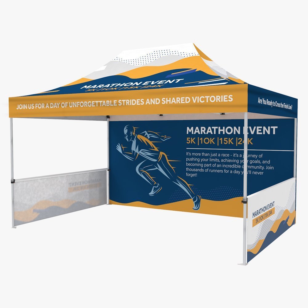 Custom 10x15 event tent in Tampa Florida