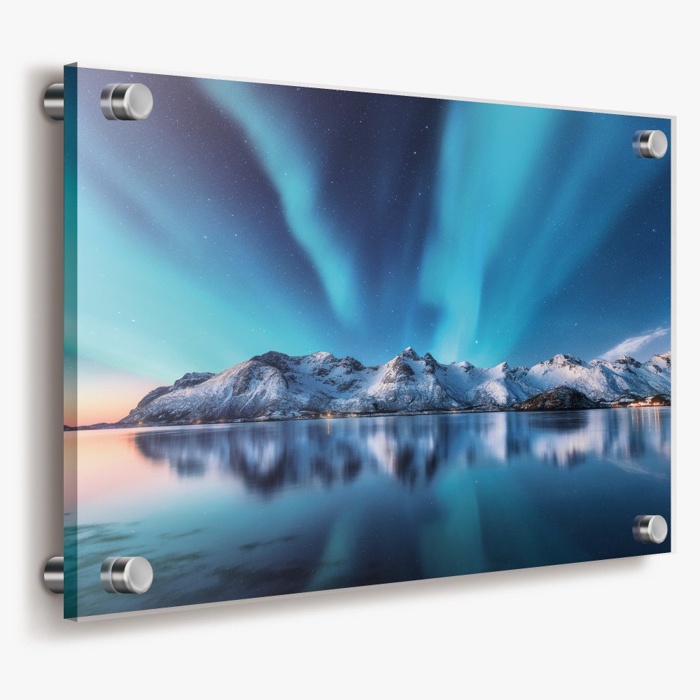 Plexiglass print display in Tampa Bay