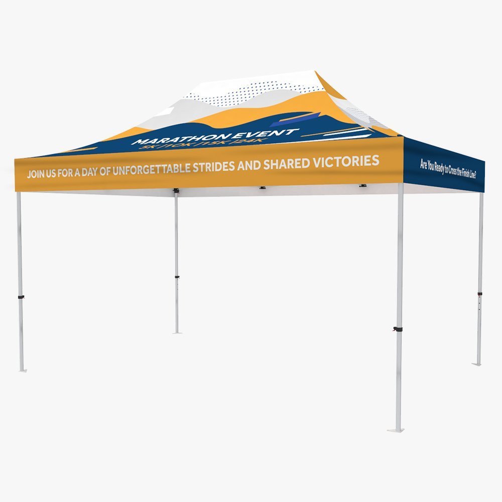 Festival event tent in Tampa Bay