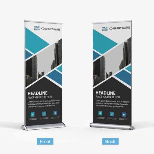 Deluxe retractable banner stand in Tampa Bay
