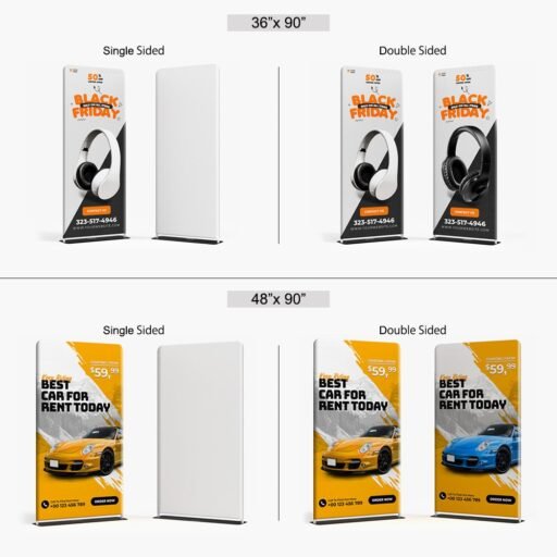 Tension fabric stand printing in Tampa Bay