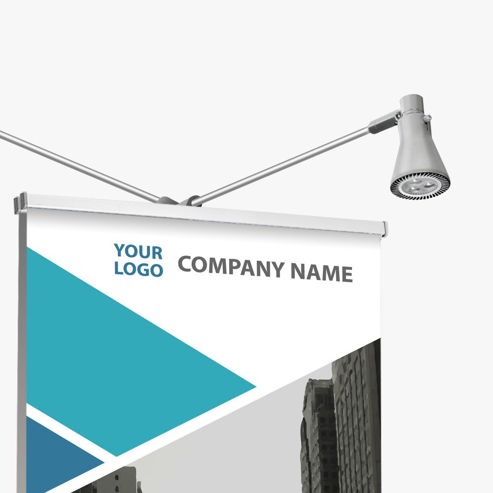 Portable deluxe banner stand in Florida USA