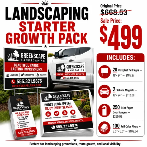 Landscaping Starter Growth Pack